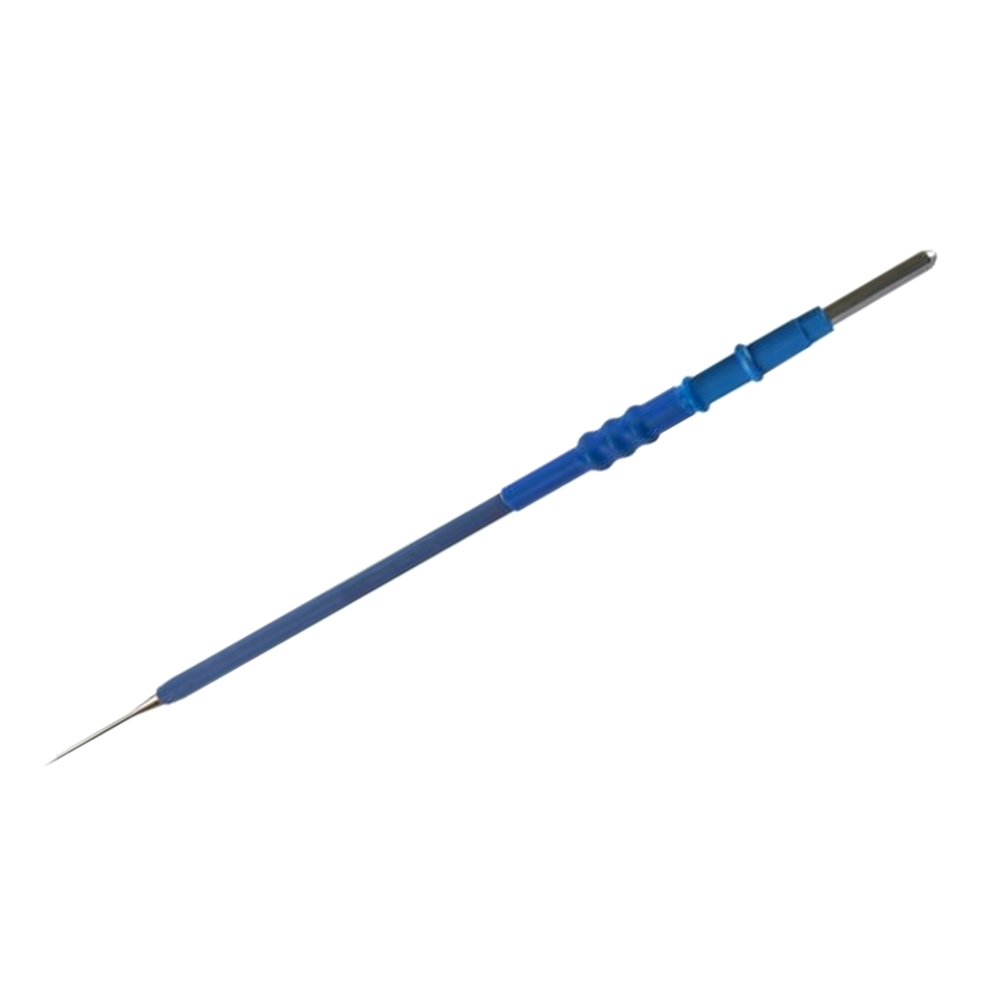 Lame électrochirurgicale en acier inoxydable à tête pointue de 110 mm